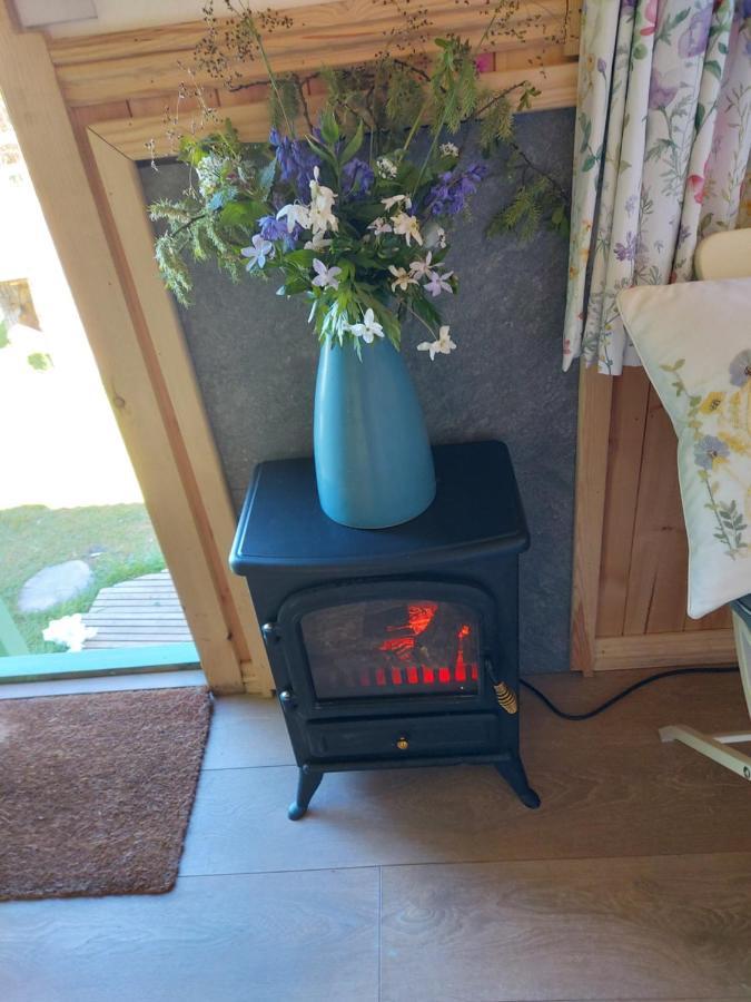 The Old Mill Shepherds Hut Okehampton Buitenkant foto