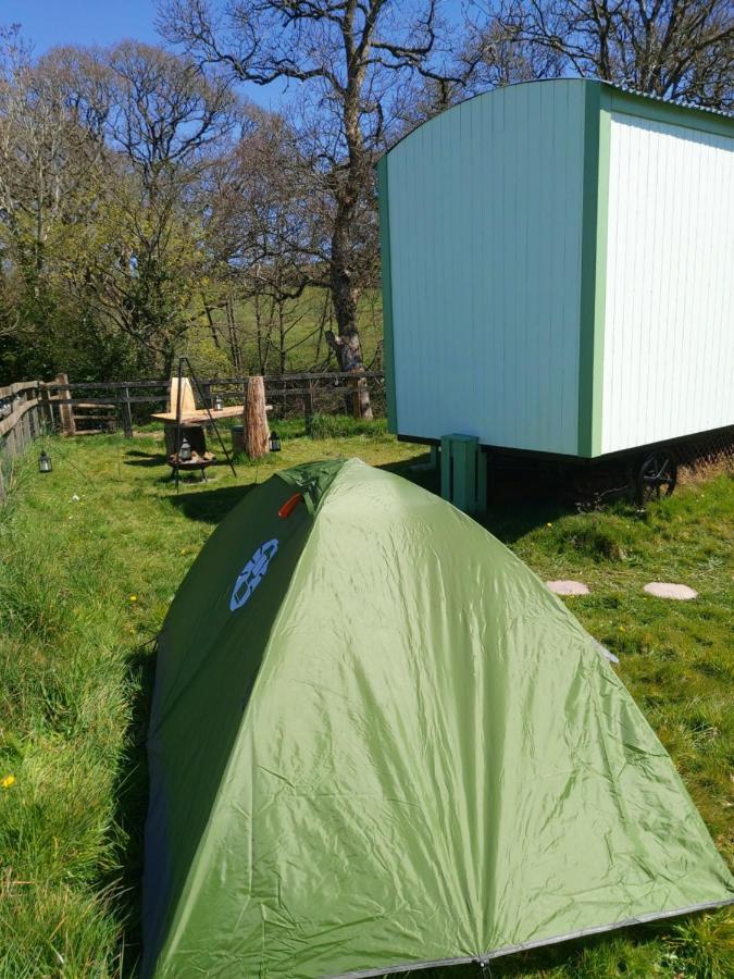 The Old Mill Shepherds Hut Okehampton Buitenkant foto