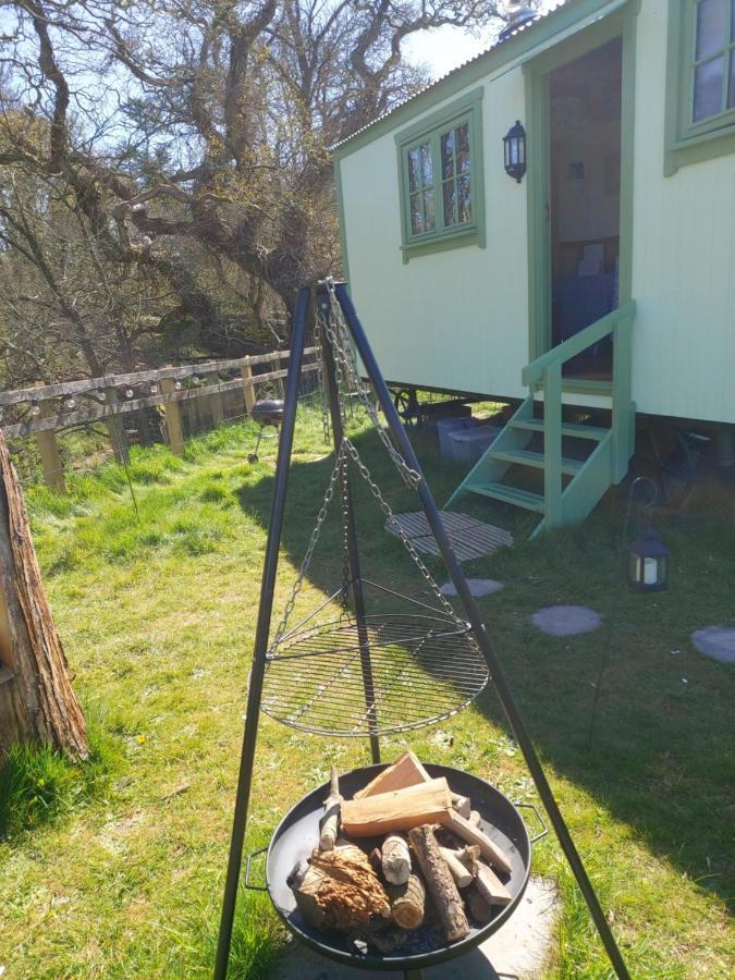The Old Mill Shepherds Hut Okehampton Buitenkant foto